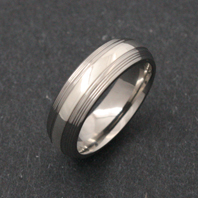 Titanium Ring - Silver Ptolemy